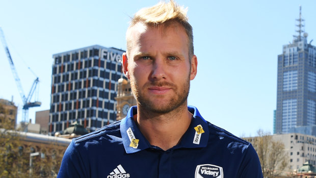 Swedish striker Ola Toivonen is one of a host of big signings for Melbourne Victory.