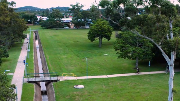 Hanlon Park will regain an original watercourse with an old concrete drain to be removed.