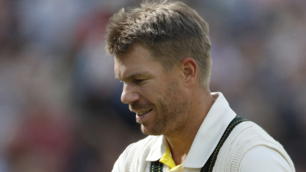 David Warner is in the midst of a horror run of outs.