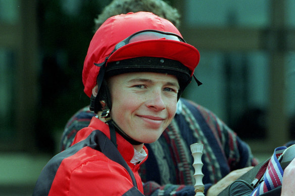 Jockey Mark Goring, who died after a fall in 2003.