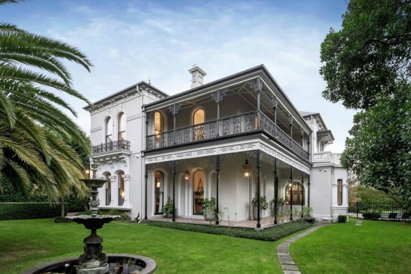 Virgin Australia boss Jayne Hrdlicka has put her Kooyongkoot Road mansion in Melbourne’s Hawthorn up for sale with an $18 million to $19 million price guide.