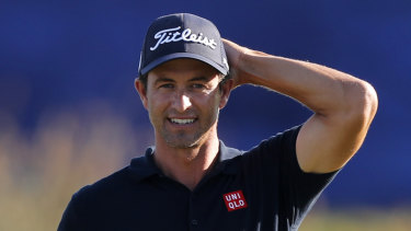 Two late bogeys proved costly for Scott and Day.
