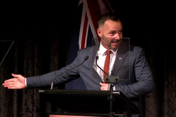 One Nation’s state election launch in Victoria has been told former state premiers Daniel Andrews and Jacinta Allan should be locked up.
