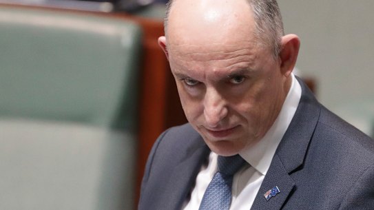 Minister with responsibility for the NDIS, Stuart Robert.