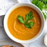 Classic pumpkin soup.