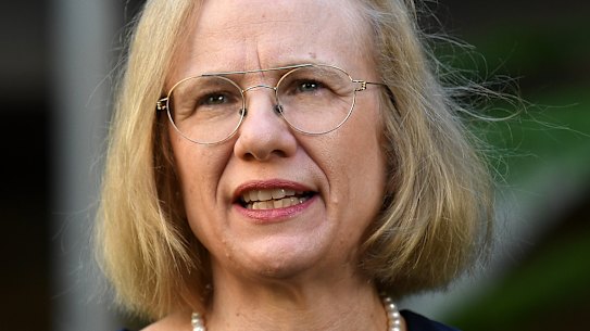 Queensland Chief Health Officer Dr Jeannette Young