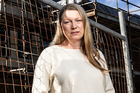 Amanda Owen at her home in Baulkham Hills last year.