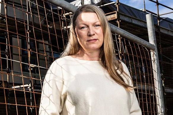 Amanda Owen at her home in Baulkham Hills last year.