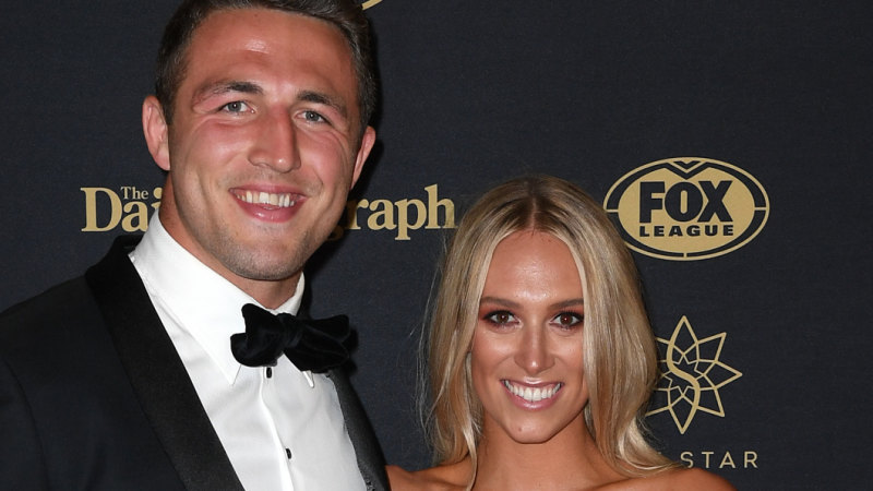 Rabbitohs star Sam Burgess splits from wife Phoebe