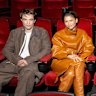 Robert Pattinson, Zendaya, Denis Villeneuve, Anya Taylor-Joy and Javier Bardem at the Dune: Part Three trailer screening.