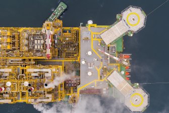 The 488m-long Prelude is the largest floating object in the world and the most complex offshore oil and gas facility in Australia.
