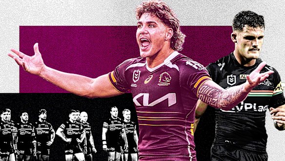 Top four race: Reece Walsh and Nathan Cleary.