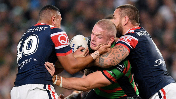 Wrestling free: The Eels thought they had a deal with George Burgess in the bag only for negotiations to break down.