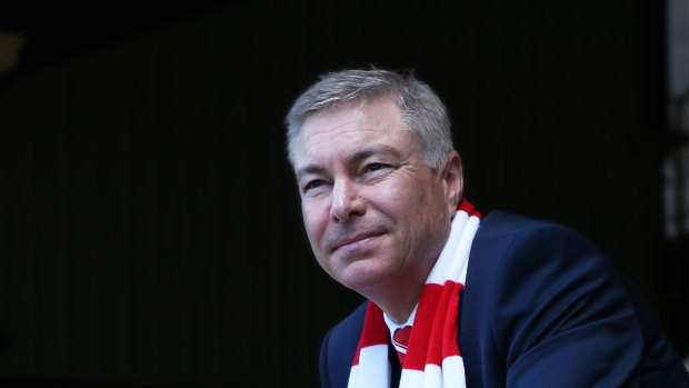 Sydney Swans chairman Andrew Pridham said only 20 per cent of the funds Moelis manages were from foreign investors.
