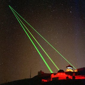 A US Air Force laser research facility. 