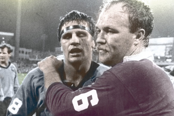 Wally Lewis spent most of his career at five-eighth but wouldn’t be suited there in the modern game.