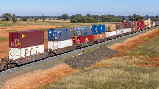 The Inland Rail project was forecast in 2023 to cost more than $30 billion.