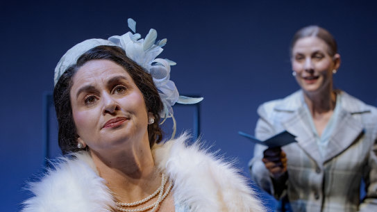 Emma Palmer as Elizabeth and Elizabeth Blackmore as Crawfie. 