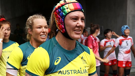 Sharni Williams at the Tokyo Olympics.