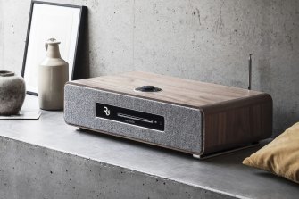 The Ruark R5 is a streaming device, network player, CD drive, radio, amp and speakers all in one.