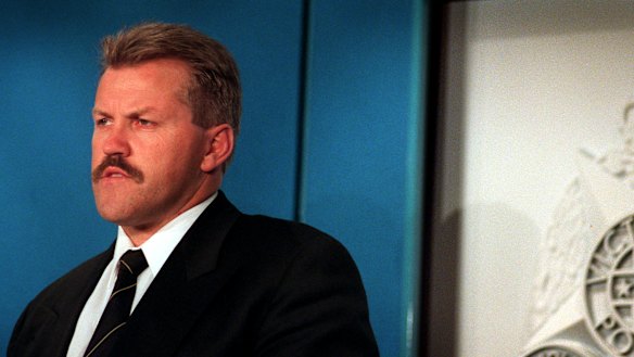 Head of the Asian squad Steve Pierce was prepared to go hands on if the merger meeting turned violent.