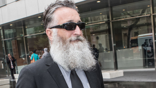Bus driver Jack Aston outside the Melbourne County Court on Tuesday.