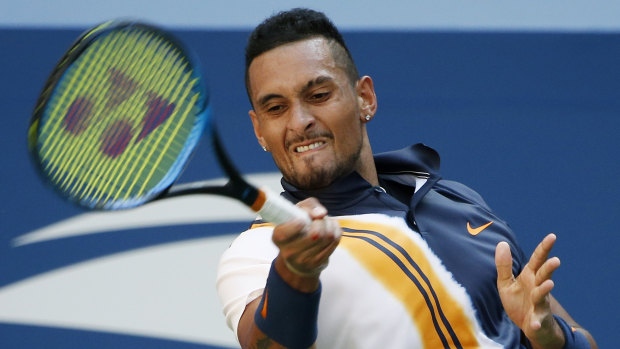 Nick Kyrgios has been involved in another incident with an umpire.