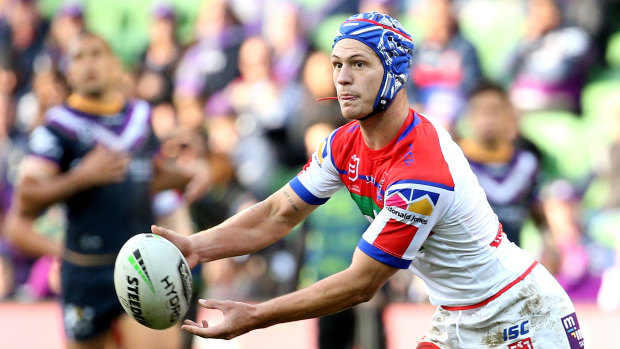 Strange move: Moving Kalyn Ponga to five-eighth was an odd move by Nathan Brown.