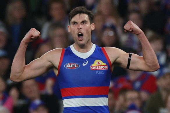 With 7.1 (43) to his name, Sam Darcy outscored North Melbourne on his own.