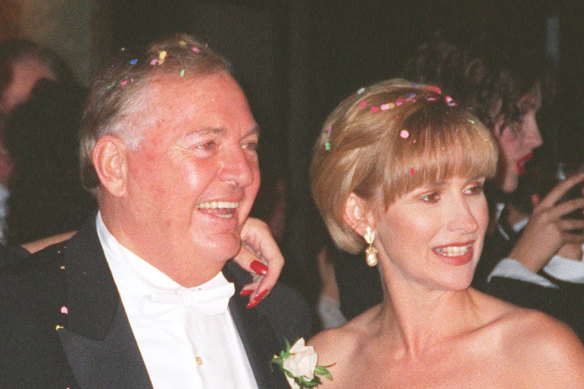 Cover stars: the late Alan Bond and Diana Bliss graced the first cover of The New Weekly in 1993.