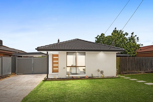 The house in Wyndham Vale after it was renovated. 