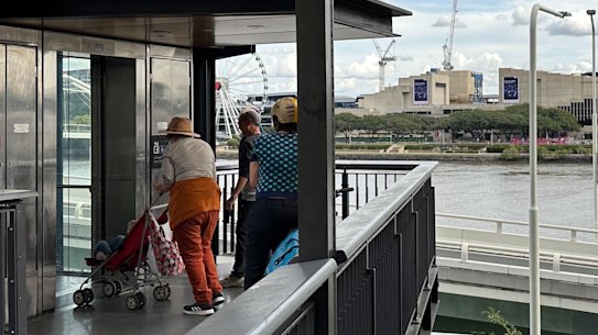 The lift near the North Quay terminal in Brisbane has been out of action 49 times - adding up to 73 days this year alone.