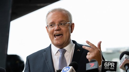 Australian Prime Minister Scott Morrison pledges $70m for roadworks in a key marginal seat. 