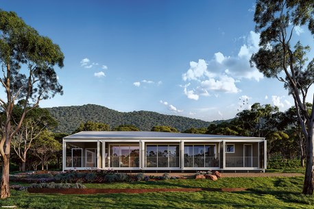 Fortis’ Conjola house design features general resilience to extreme weather and disasters including bushfire sites.