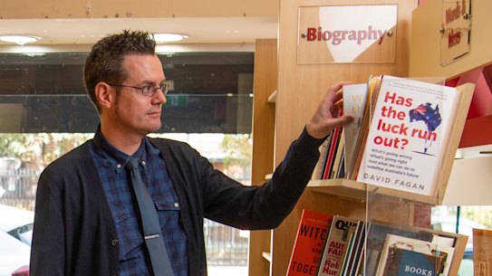 Jon Page's (pictured) Pages & Pages bookstore in Sydney's Mosman will be closing at the end of August.