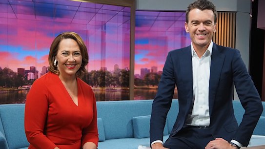 ABC News Breakfast hosts Lisa Millar and Michael Rowland have lifted the program's viewership.