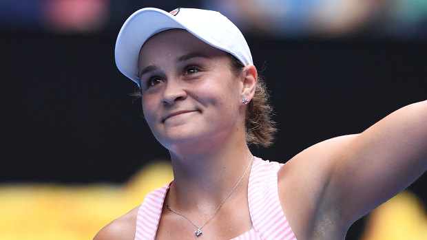 Agassi firmly on the Barty bandwagon at Australian Open