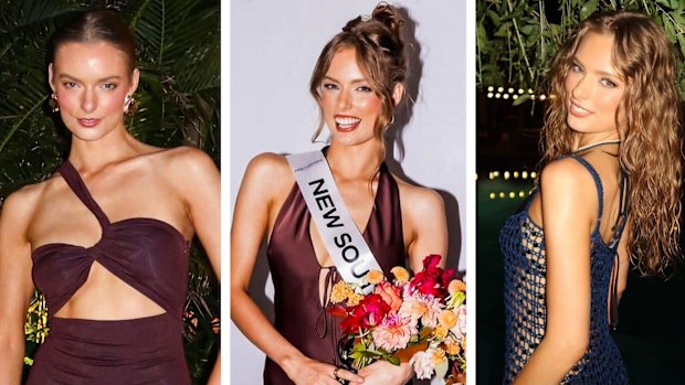 Miss Universe Australia finalist Sheridan Mortlock wears second-hand clothes - and wants the world to know it.