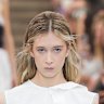 Sunday Rose Kidman-Urban walks the runway for Miu Miu during Paris Fashion Week in October.