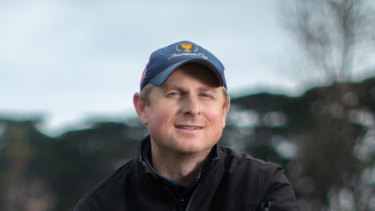 Royal Melbourne Golf Club's horticulture foreman Stuart Moodie.