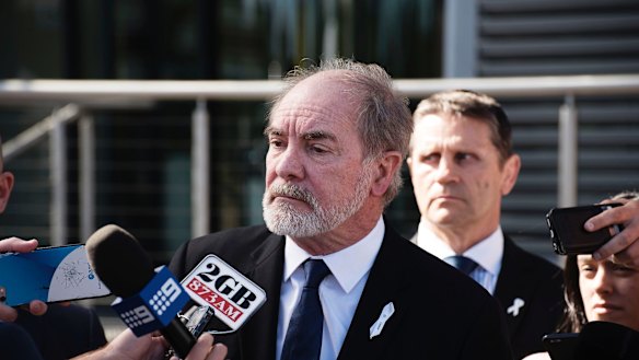 Former ARL Commission chairman John Grant in 2016 as the clubs pressured him into resigning.