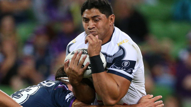 You tackle him ... Jason Taumalolo will be a handful for the Tigers.