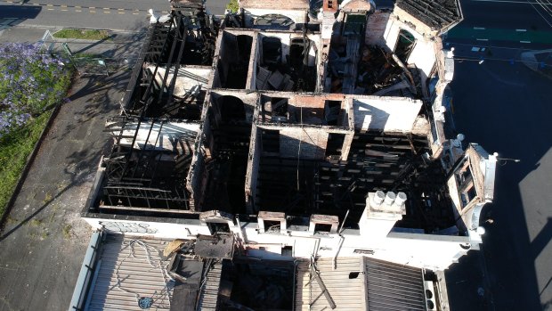 While the fire destroyed remaining roof structures, the majority of brickwork remains stable, an engineers report said.