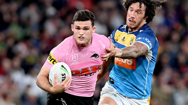 Nathan Cleary knows leniency has always been shown by referees on the Origin stage.
