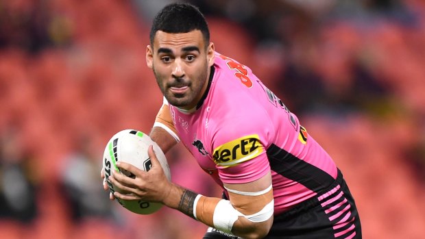 Panthers star Tyrone May has reached a settlement in the sex tape scandal.
