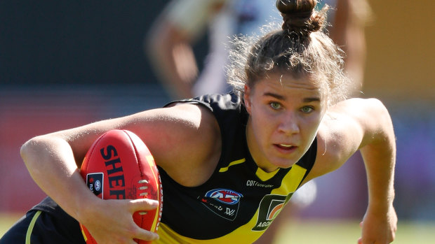 No.1 draft pick Ellie McKenzie provided some hope for the Tigers
