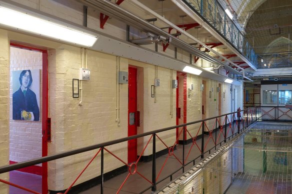 The interior of Reading Gaol, which was converted into a museum but is now up for sale. 
