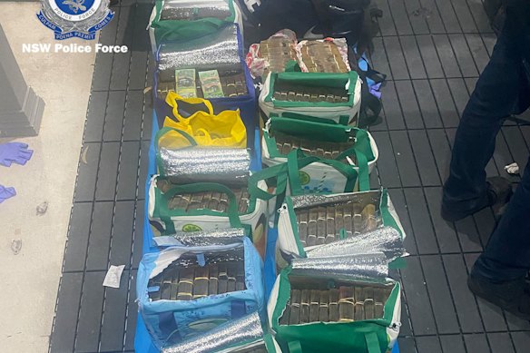 Man arrested trying to leave country after $7 million in cash seized