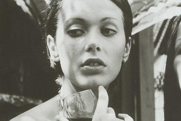 Sylvia Krystel in a scene from the original Emmanuelle.