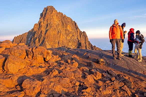 Mount Kenya draws only around 30 per cent of the number of trekkers who attempt to climb Mount Kilimanjaro.
